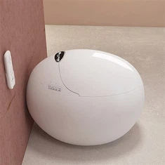 Ei gevormd slim toilet